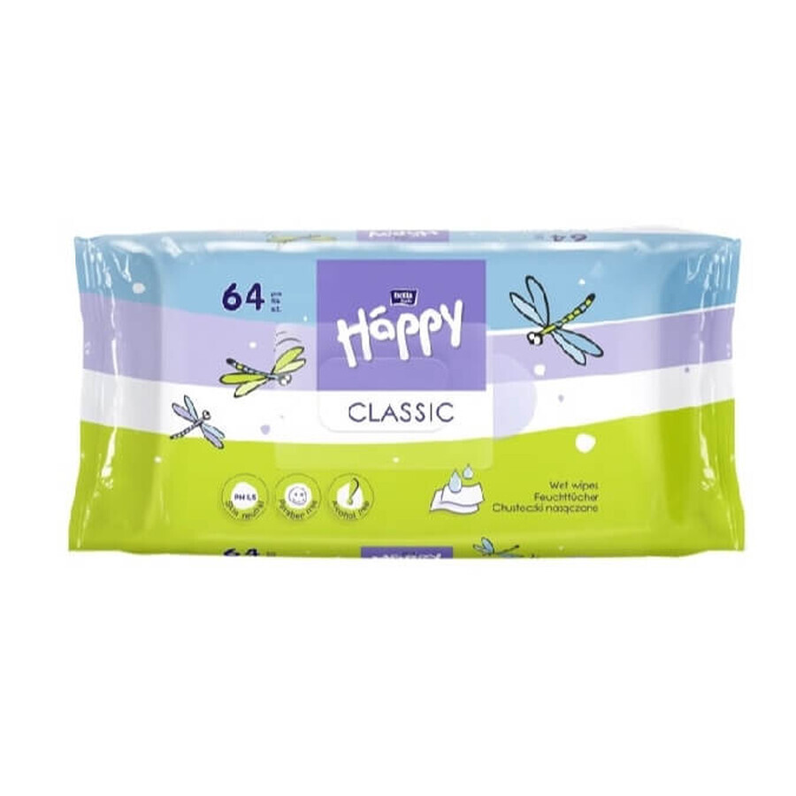 Cumpără Bella Baby, Happy Classic, Șervețele pentru bebeluși, 64 buc - Termen lung de valabilitate! Bella Baby, Happy Classic, Șervețele pentru bebeluși, 64 buc - Termen lung de valabilitate!