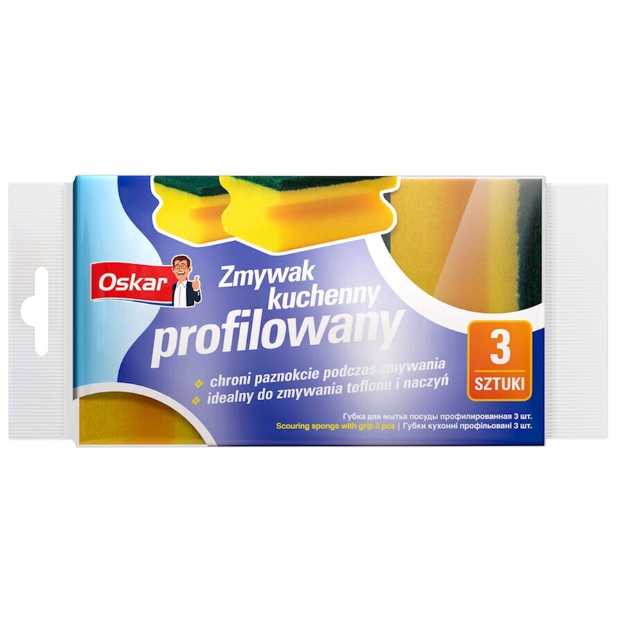 Shop Oskar, Küchenabzieher, profiliert, 3 Stück Oskar, Küchenabzieher, profiliert, 3 Stück