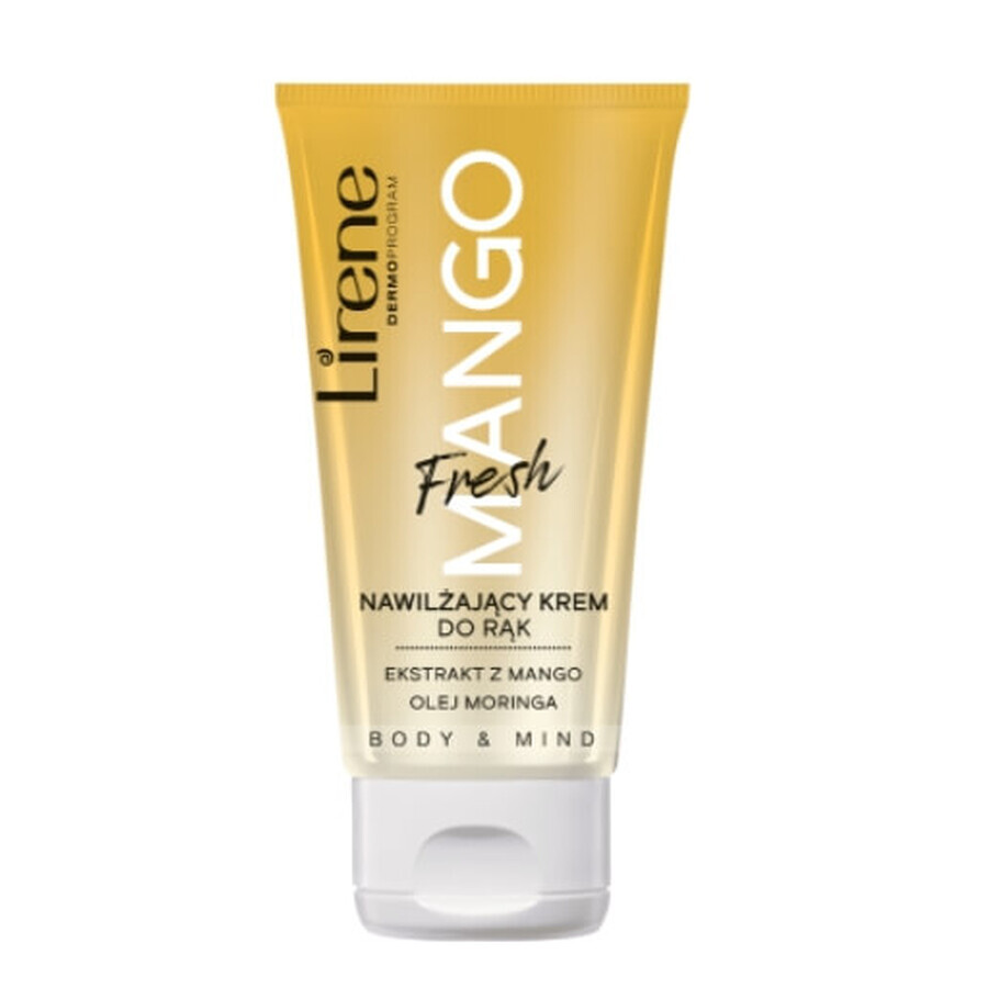 Lirene, Crema Hidratante Cuerpo y Mente Mango Fresco, 50 ml