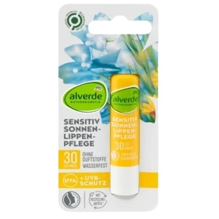 Alverde Sun, Sensitive LSF 30, Barra de labios, 4,8 g