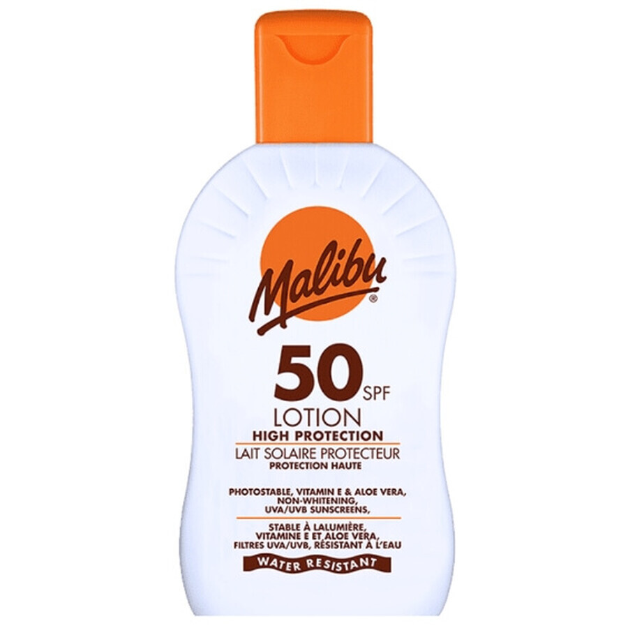 Buy Malibu Sun Lotion SPF50, 200ml Malibu Sun Lotion SPF50, 200ml