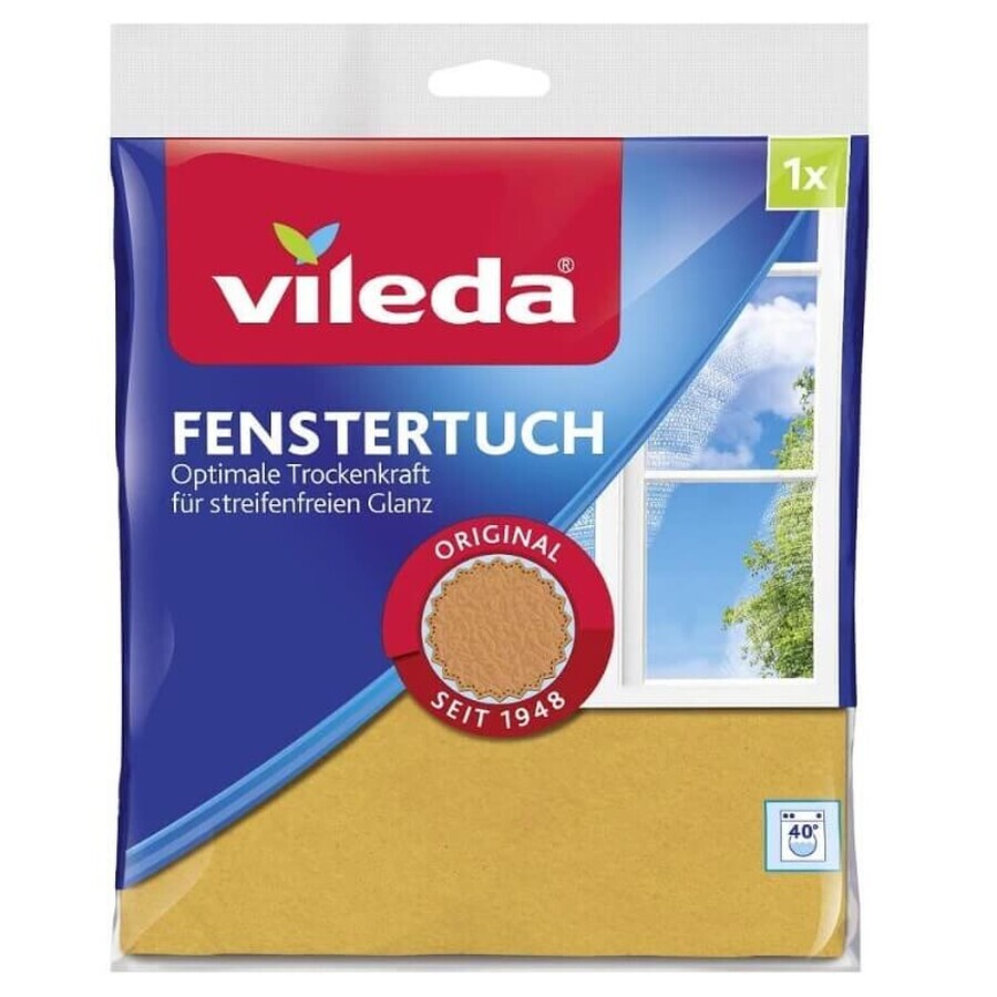 Comprar Vileda Paño Limpiacristales, gris, 1 ud. Vileda Paño Limpiacristales, gris, 1 ud.