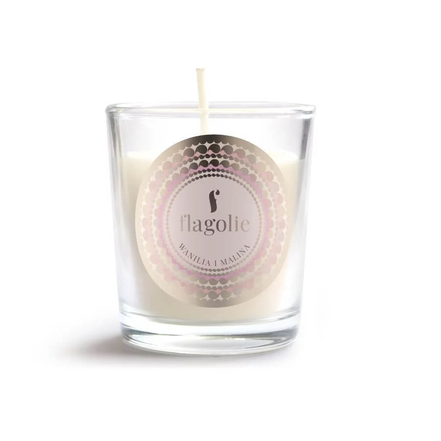 Flagolie Maa Maa soy scented scented crown vanilla and raspberry, 70g