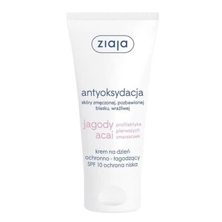 Ziaja, Acai Berry, schützende und beruhigende Tagescreme SPF10, 50ml - Lange Haltbarkeit!