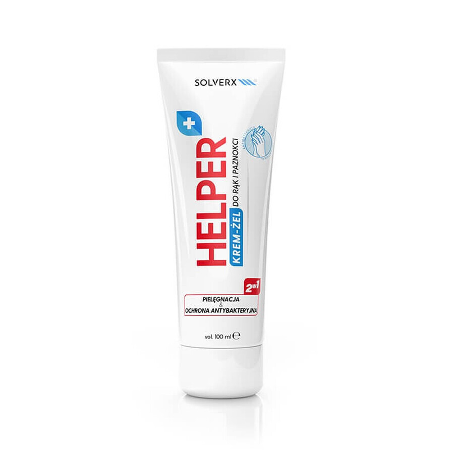 Solverx Crema coadiuvante per ferite e unghie, 100ml