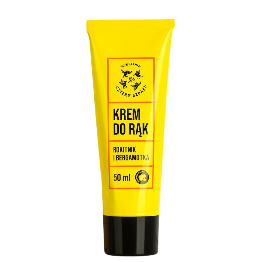Crema de săpun Four Pinnacles Sea Buckthorn și Bergamot, 50ml