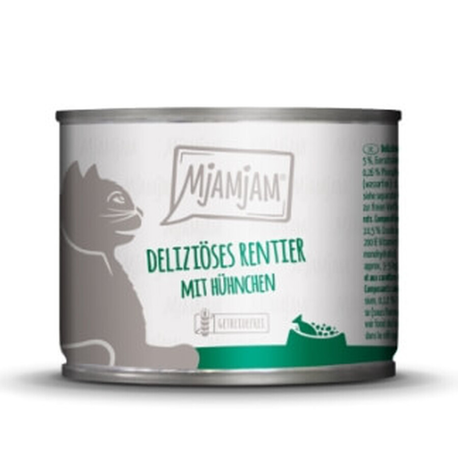 Boutique MjaMjaM, nourriture humide pour chats, poulet avec carottes, 200g MjaMjaM, nourriture humide pour chats, poulet avec carottes, 200g