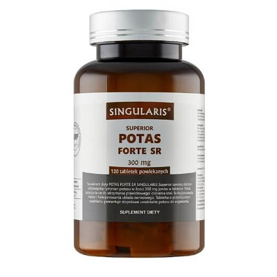 Singularis Potasiu Forte SR 300mg, 120 capsule