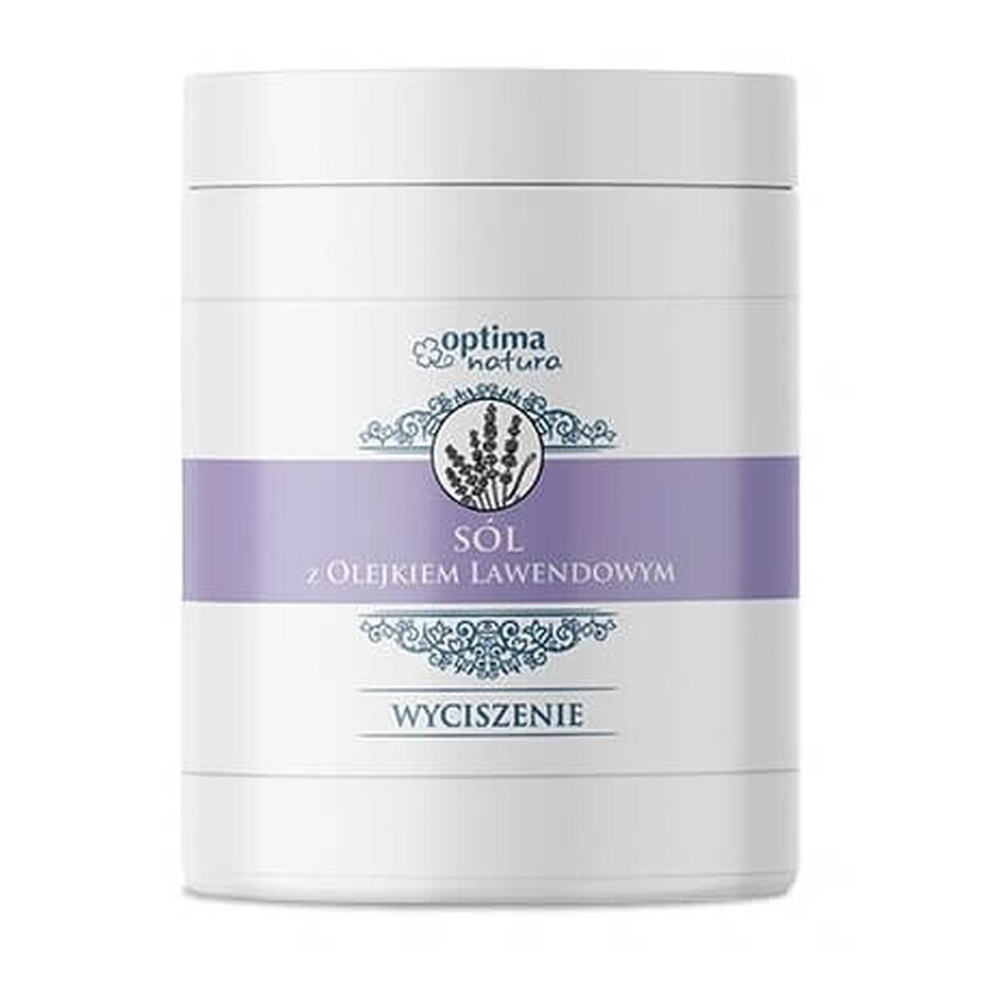Optima Natura, Sal calmante con aceite de lavanda, 1 kg