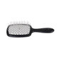 Janeke Superbrush hairdressing brush for detangling wax Black and gray