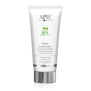 Apis Acne-Stop Mask with Dead Sea Black Botanicals and Green Tea, 200ml