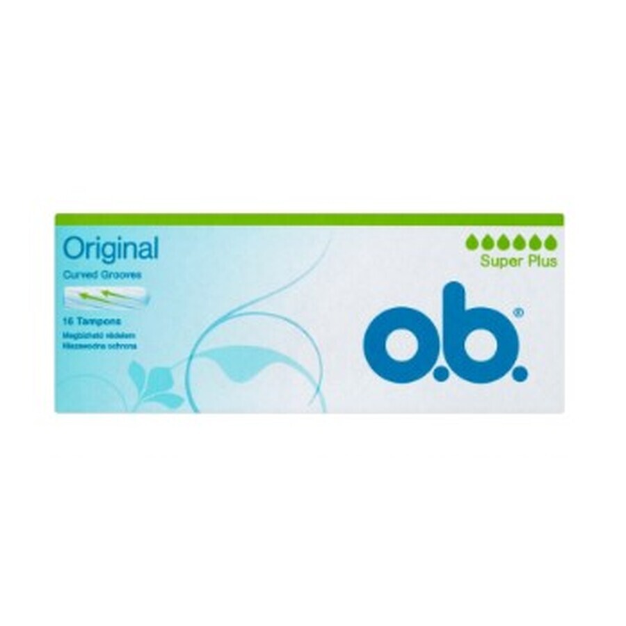 Cumpără O.b., Tampoane Original Super Plus, 16 buc O.b., Tampoane Original Super Plus, 16 buc