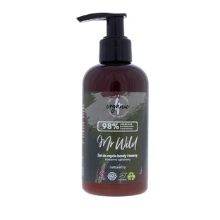 4organic Mr Wild he beard and face wash spicy-citrus, 200ml
