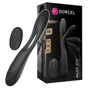 Marc Dorcel Mutli Joy Multifunctionele vibrator voor koppels Zwart