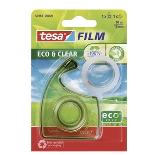Tesa, Eco amp ; Clear, 10mx15mm, Ruban adhésif de bureau, 1 pièc.