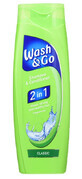 Wash amp; Go Classic, Șampon pentru ceară 2&#238;n1, 400 ml