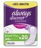 Assorbenti per incontinenza Always Small Plus, 16+4 pezzi