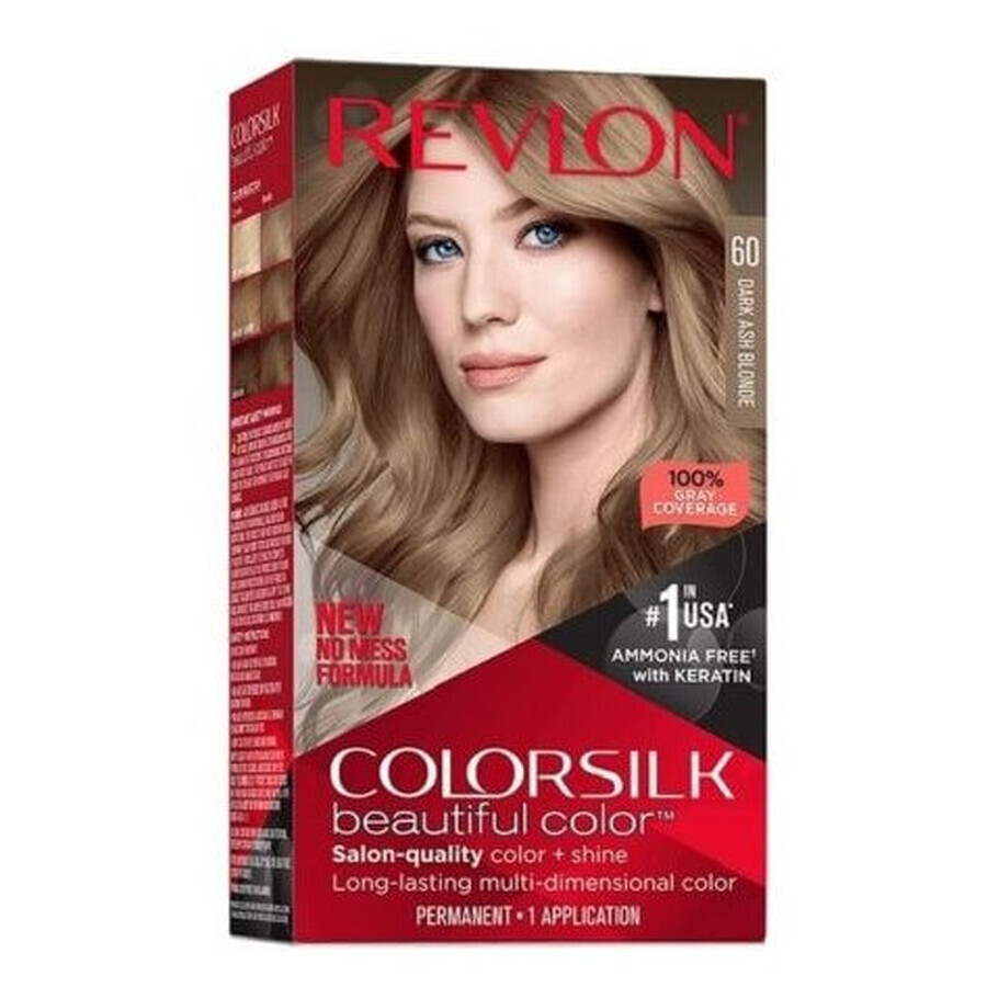 Shop Revlon, ColorSilk, ColourSilk, Dunkelgrau Blond 60, Farbe, 1 Stück Revlon, ColorSilk, ColourSilk, Dunkelgrau Blond 60, Farbe, 1 Stück