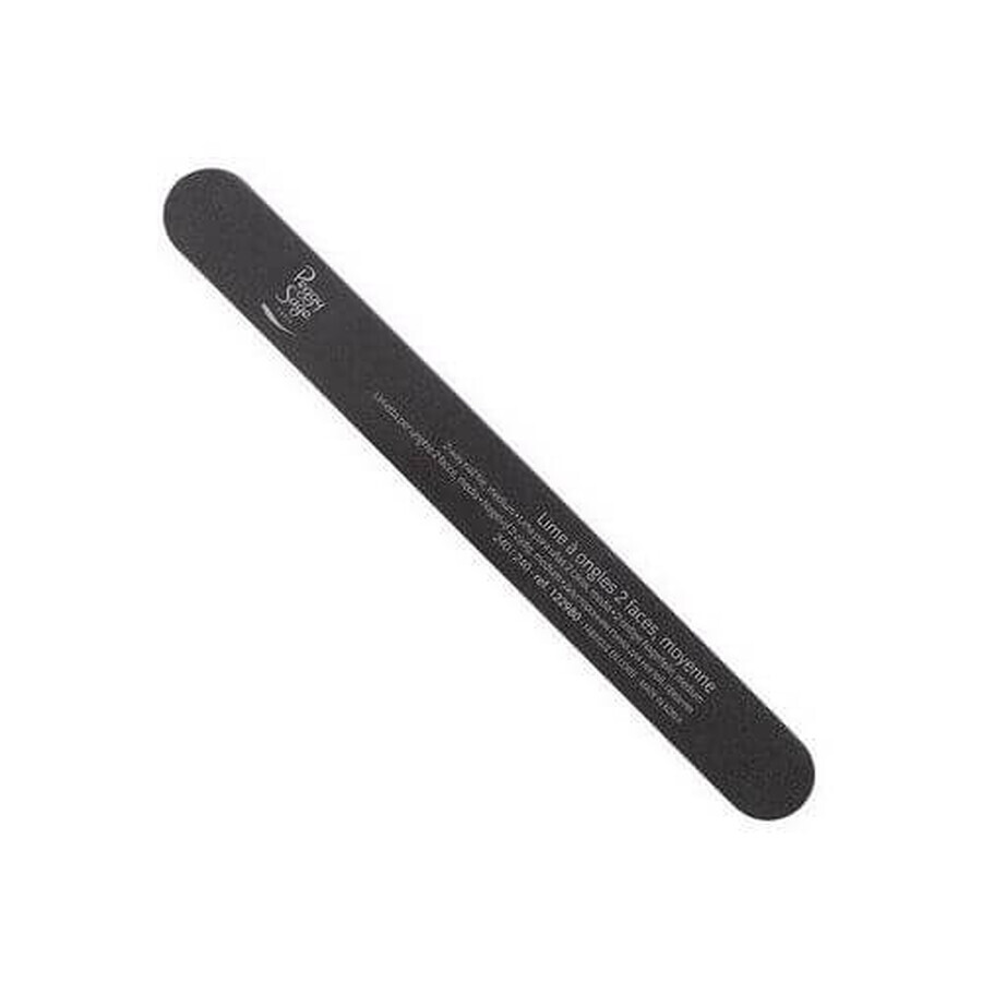 Boutique Peggy Sage lime à ongles droite double face 100/180 noir, 1 pc Peggy Sage lime à ongles droite double face 100/180 noir, 1 pc