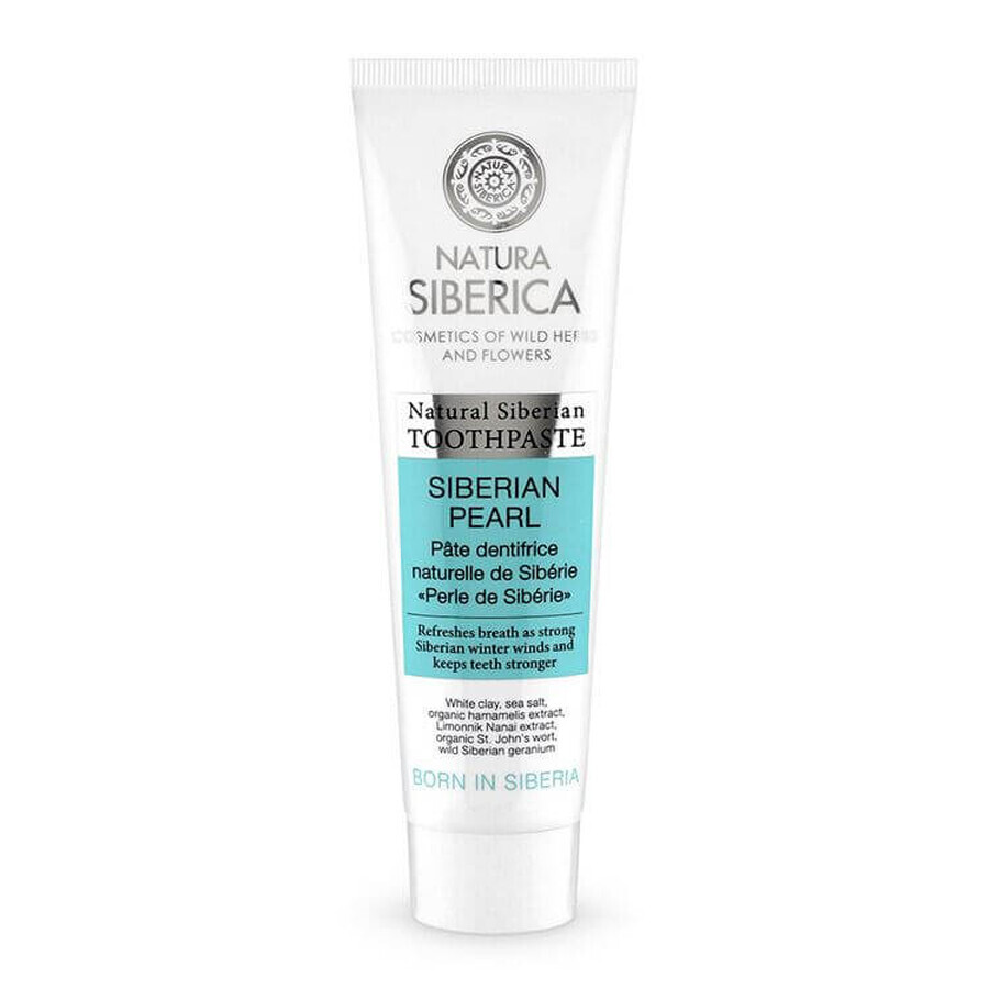 Natura SibericaNatural toothpaste with Siberian pearls, 100g