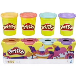 Play-doh, Hasbro, Ciastolina, 4 Farben