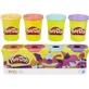 Play-doh, Hasbro, Ciastolina, 4 Farben