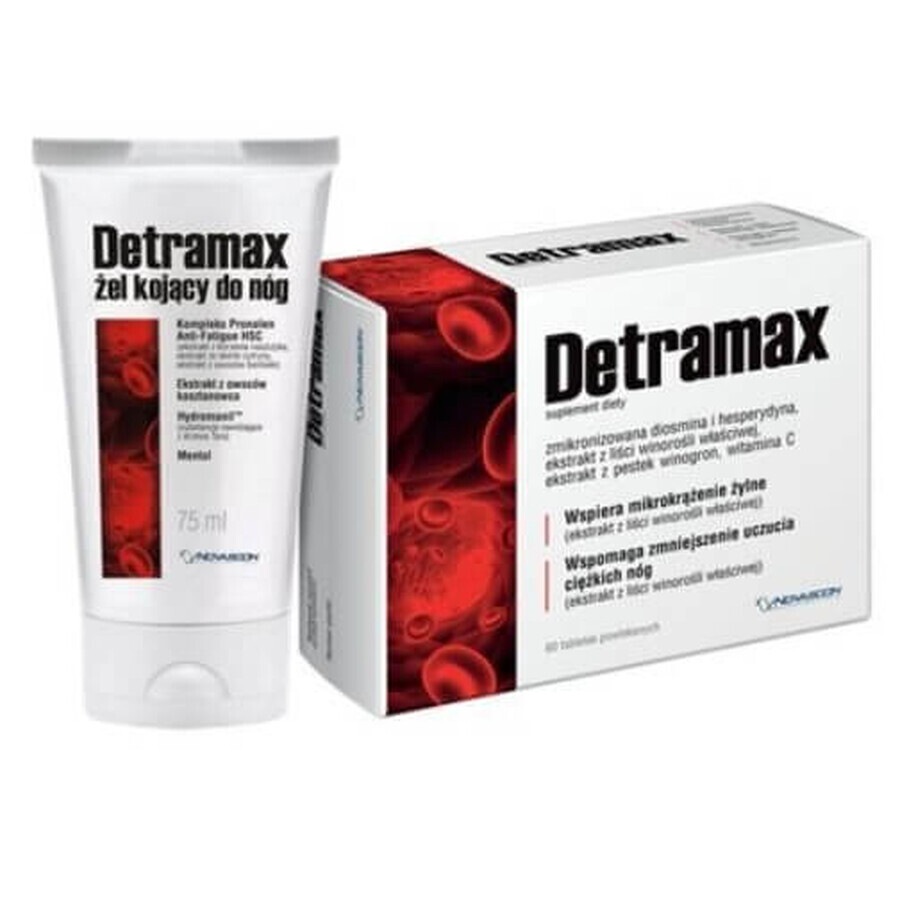 Detramax Set de 60 comprimidos + el 100 ml