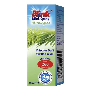 Blink, Zitronengras, Spray odwieajcy, 25ml