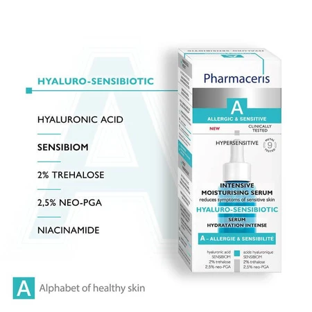 Pharmaceris A Hyaluro-Sensibiotic Intensives Feuchtigkeitsserum, 30 ml
