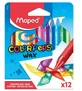 Creioane colorate Maped Color Peps, 12 culori