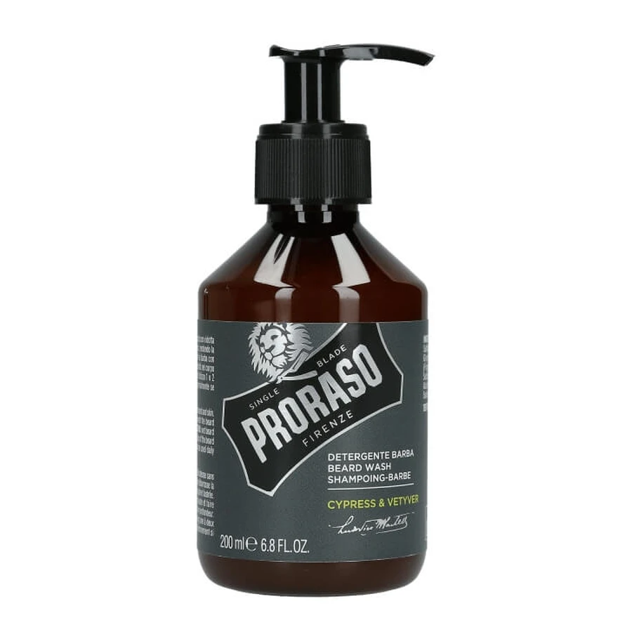 Proraso Cypress & Vetyver Beard Shampoo 200ml