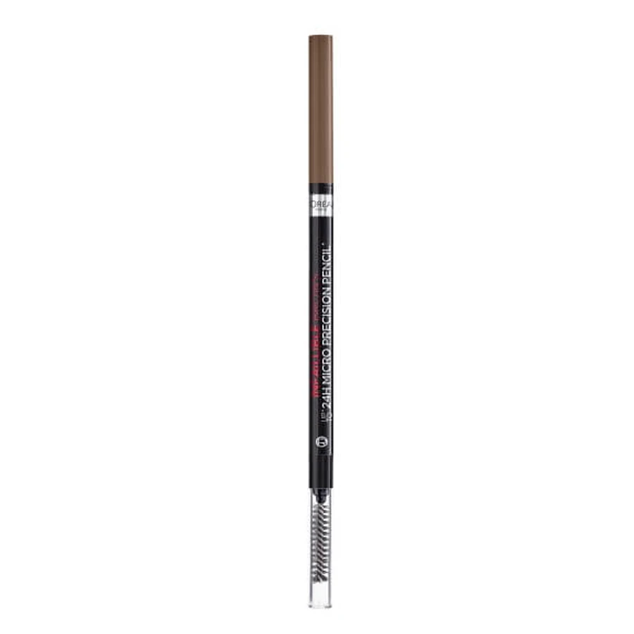 L'Oréal Paris Lápiz de cejas Skinny Definer Brow Artist 108 Marrón oscuro, 7g