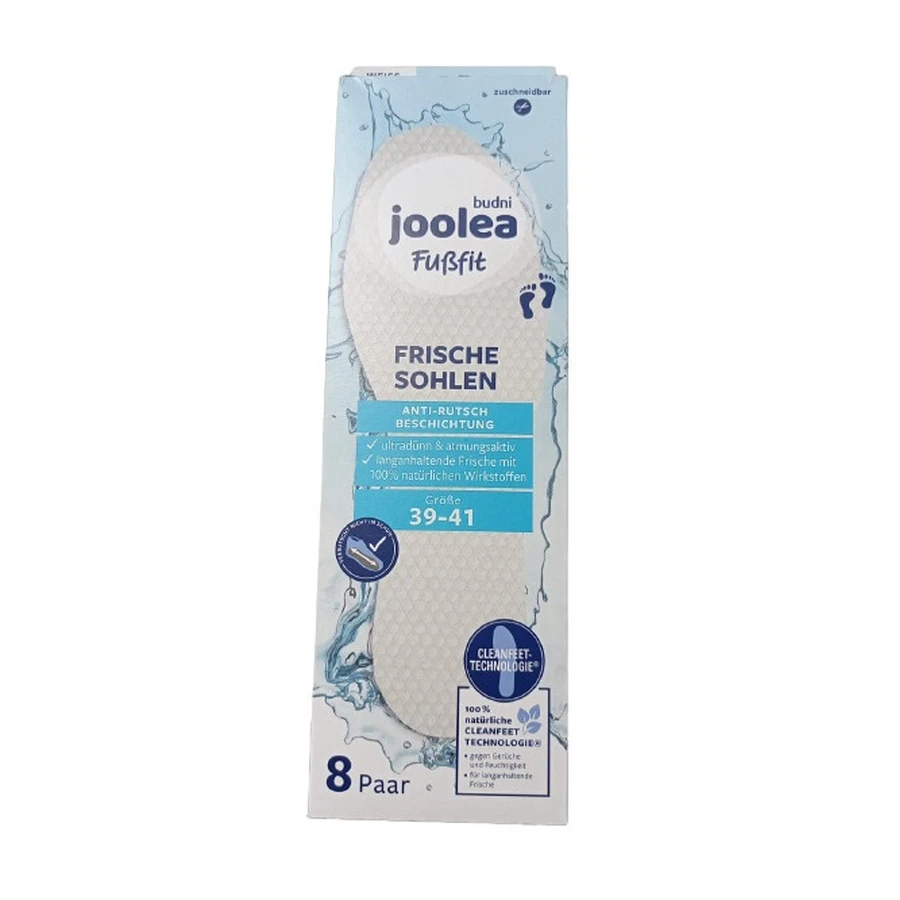 Joolea, Einlegesohlen 39-41, weiß, 1 Paar
