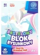 Bloc de desen Pastel 80g/m2 A4, 10 foi