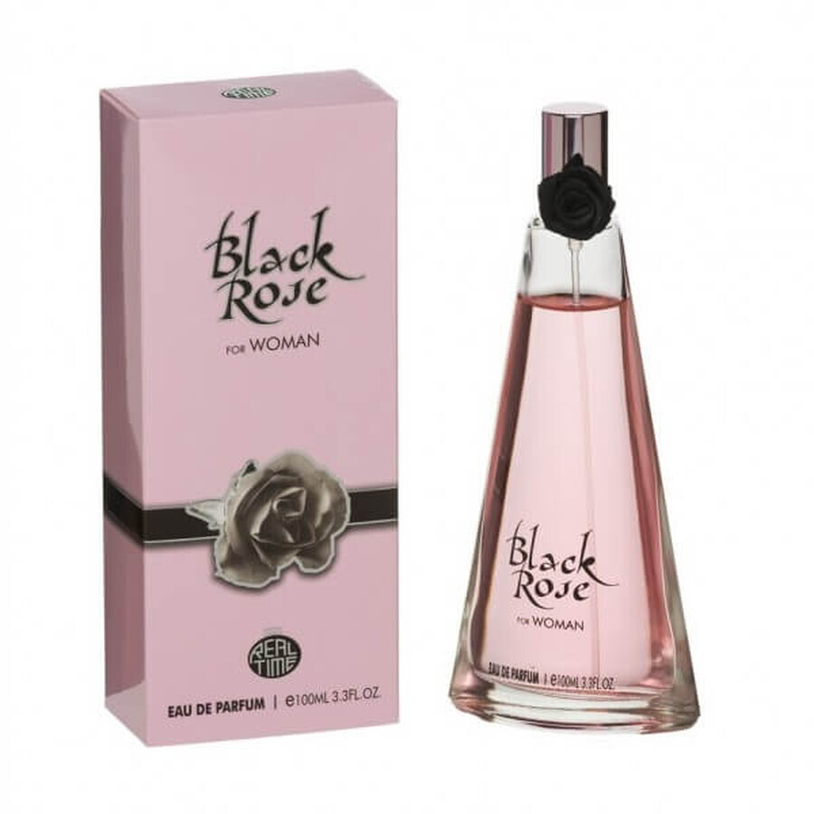 Real Time Black Rose für Frauen Eau de Parfum, 100ml