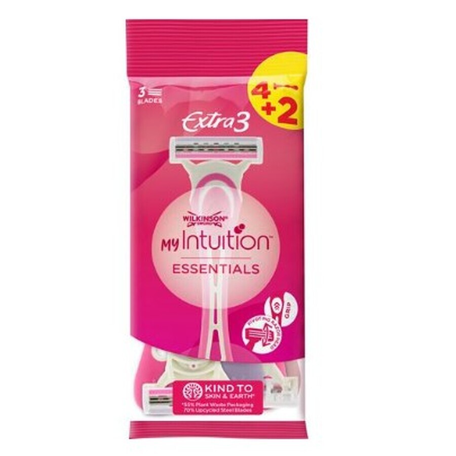 Wilkinson, My Intuition, Rasoi usa e getta, 4 + 2 pezzi