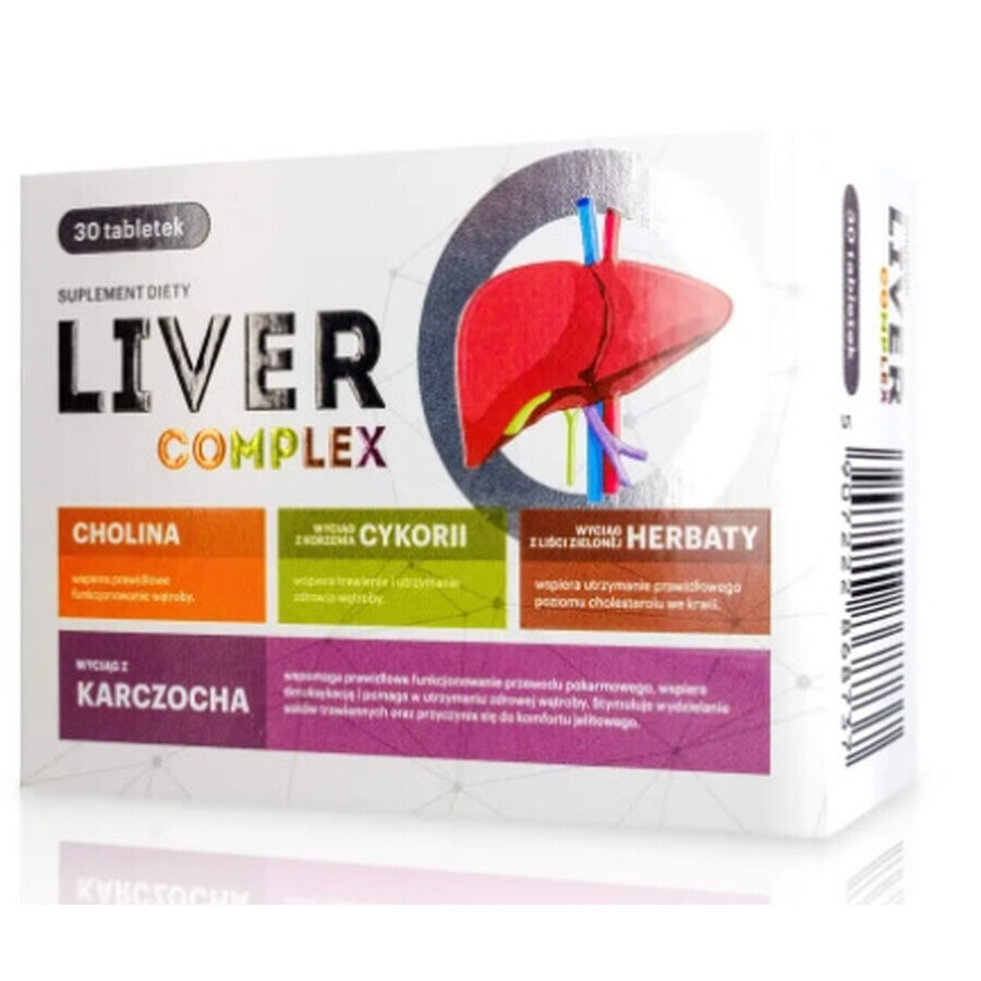 LiverComplex, 30 comprimate