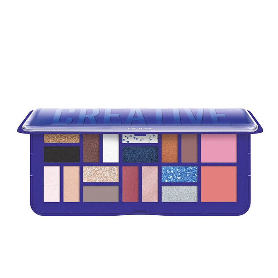 Buy Pupa Milano 3D Effects Design L Eye Shadow Palette Blue, 20g Pupa Milano 3D Effects Design L Eye Shadow Palette Blue, 20g