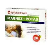 Asparaginum Magnésium + Potassium, 50 comprimés