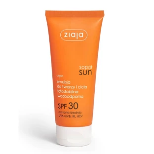 Ziaja Sopot Emulsión Solar Cara y Cuerpo SPF30, 100ml