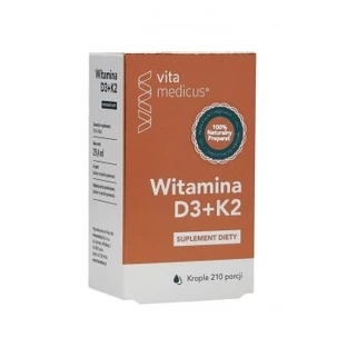 Vitamine D3+K2 vita medicus druppels 294ml