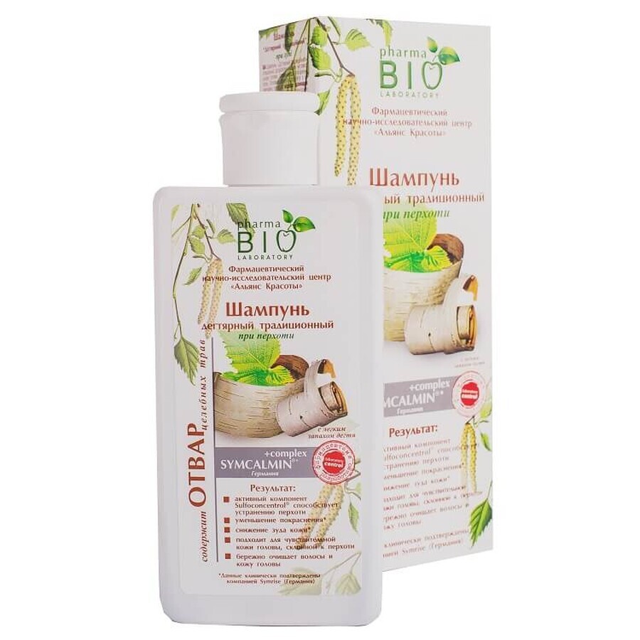 Laboratorio Pharma Bio Champú anticaspa tradicional, 200ml