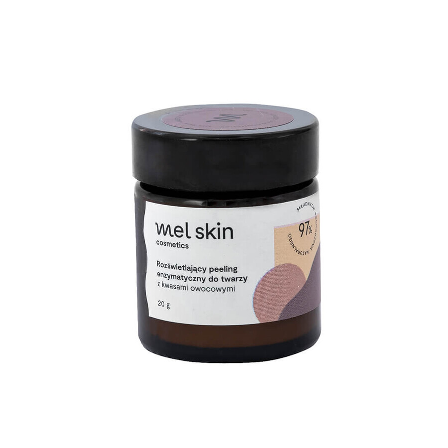 Mel Skin Brightening Enzymatic Face Scrub with fruit acids, 20g