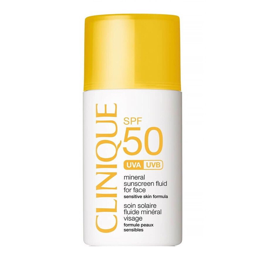 Boutique Clinique SPF 50 Mineral Facial Sunscreen Sun Protection Face Emulsion 30ml Clinique SPF 50 Mineral Facial Sunscreen Sun Protection Face Emulsion 30ml