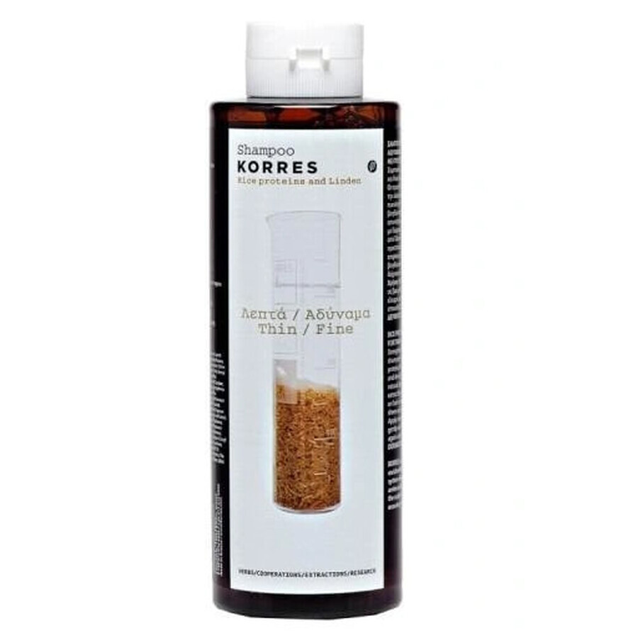Shop Korres Shampoo mit Ryu-Protein und Limettenextrakt für feines und brüchiges Haar, 250ml Korres Shampoo mit Ryu-Protein und Limettenextrakt für feines und brüchiges Haar, 250ml