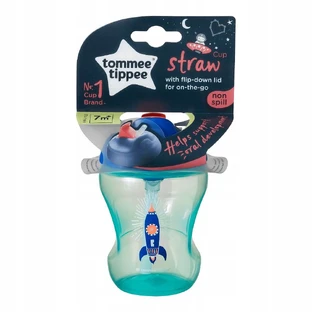 Tommee Tippee Vaso con Pajita Jarabe 7m+ Niño, 230ml
