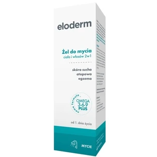 Eloderm 2-in-1 lichaams- en haarreiniger 200 ml