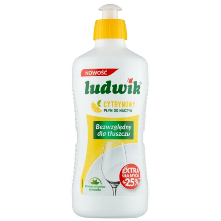 Ludwik Geschirrspülmittel, Zitrone, 450 ml