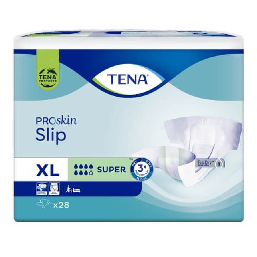 Winkel op Luiers Tena Slip ProSkin super XL, 28 stuks - Lange levensduur! Luiers Tena Slip ProSkin super XL, 28 stuks - Lange levensduur!