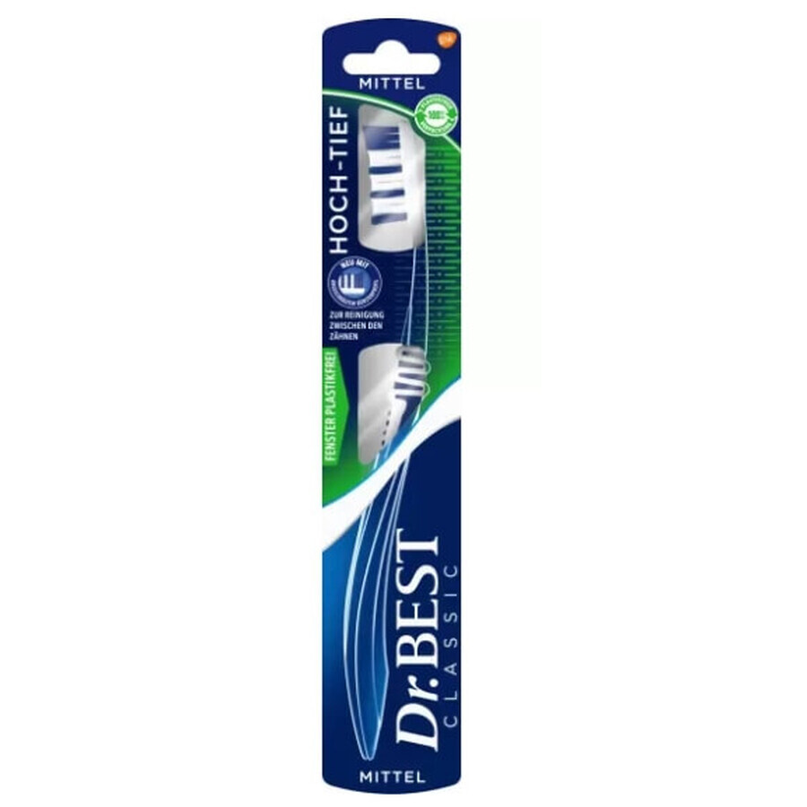 Dr Best, spazzolino Hoch-Tief, medio, 1 pz.